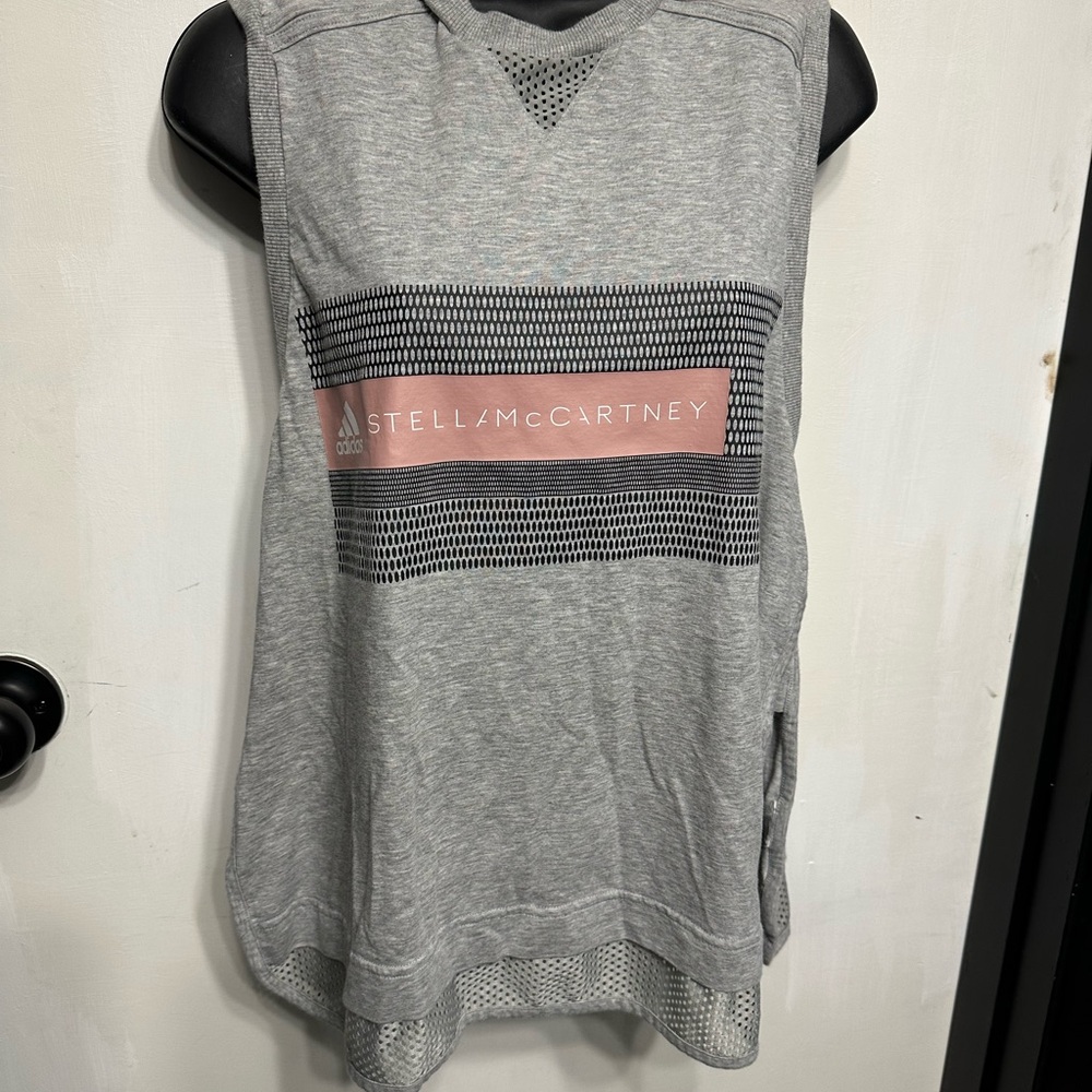 **sold**Stella McCartney Gray Sleeveless Top